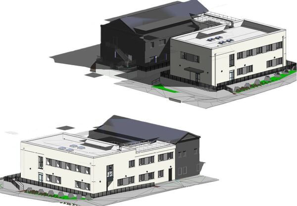 Visual of the new pathology lab which commenced construction last week. Photo: Tom O'Brien Construction