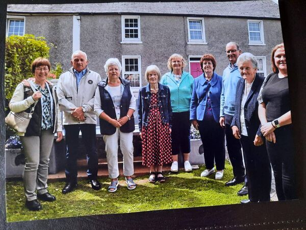 Stradbally Tidy Towns committee at the memorial bench. Pic: Colette Lenihan. Stradbally Tidy Towns committee at the memorial bench. Pic: Colette Lenihan.