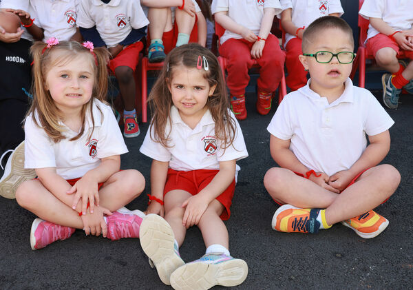 Saoirse, Tess and Robbie, at Park Montessori. Saoirse, Tess and Robbie, at Park Montessori.