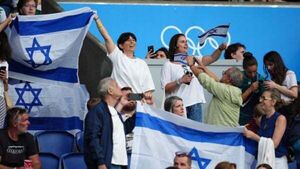 Israel’s national anthem booed ahead of first Paris Olympics football match