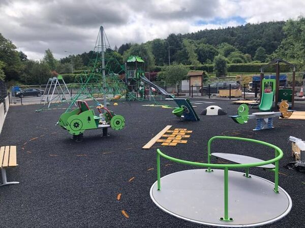 There is great excitement ahead of the playground opening