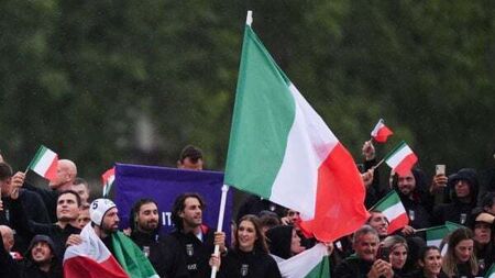 Gianmarco Tamberi says sorry to his wife for losing wedding ring in the Seine