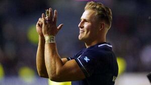 Duhan van der Merwe becomes Scotland’s record try scorer in victory over Uruguay