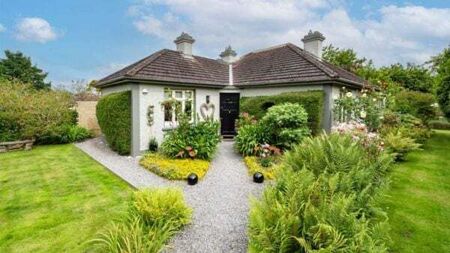 Colourful bungalow in Waterford designed with 1930s in mind