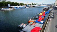 Olympic triathlon training cancelled again over water concerns in the Seine