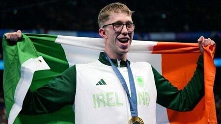 Daniel Wiffen becomes first Irishman to win Olympic swim medal after 800m freestyle victory