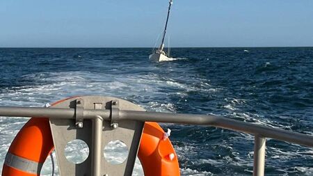 Dunmore lifeboat responds to drifting yacht off Waterford and Wexford coast