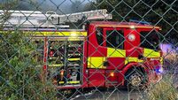 Emergency services currently fighting blaze in Waterford