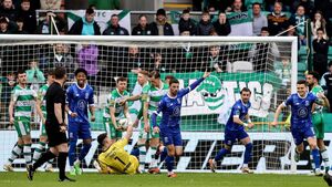 Waterford FC take on Shamrock Rovers at the RSC