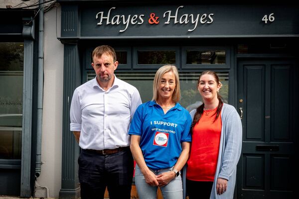 Shane and Lisa from Hayes and Hayes Chartered Accountants Dungarvan with Phil and Karen