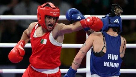 Hungary boxer Anna Luca Hamori ‘proud’ after defeat to Imane Khelif