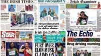 What the papers say: Tuesday's front pages