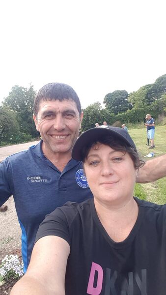 Angela Alekseeva and her husband, Ararat Hovsepyan are founders of the Tramore Petanque Group