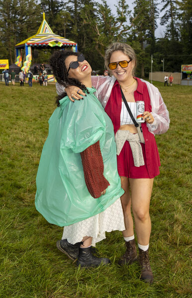  Kayla and Anna, Pictured at the ATN Festival. Photo: Joe Evans
