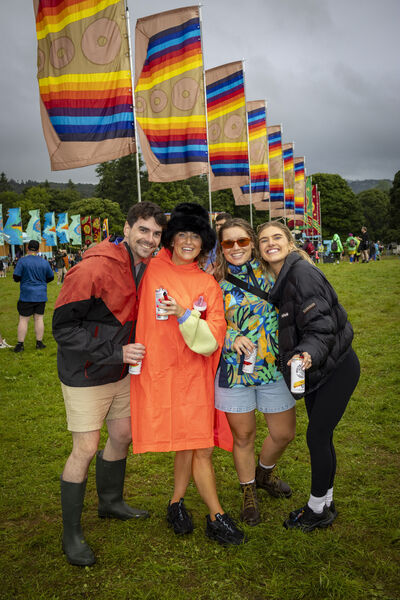  Odhran McAteer and friends, at the ATN Festival. Photo: Joe Evans