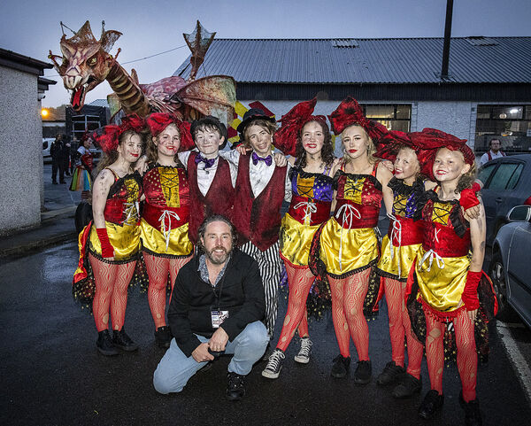 Members of WAMA who took part in the Spraoi Parade, Cavalcade of Curious Creatures. Photo: Joe Evans