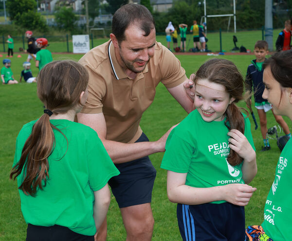 John O'Shea signing auographs , at the annual Peadar's Summer Camp hosted by Ferrybank GAA. Photo: Joe Evans John O'Shea signing auographs , at the annual Peadar's Summer Camp hosted by Ferrybank GAA. Photo: Joe Evans
