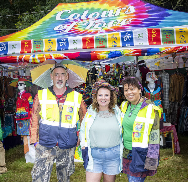  Christopher, Stephanie and Mandy, Colours of Love, at the ATN Festival. Photo: Joe Evans