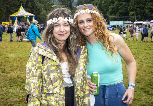  Egle B and Grace Doyle, at the ATN Festival. Photo: Joe Evans