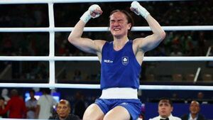 Kellie Harrington wins gold again in Olympic final to make history in Paris