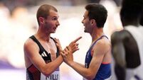 British runner clashes with French rival after collision during 5000m heat