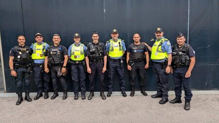 Garda Ken flies Waterford flag at Paris Olympics 