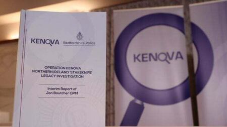 Late disclosure of MI5 material to Operation Kenova ‘unacceptable’: PSNI chief