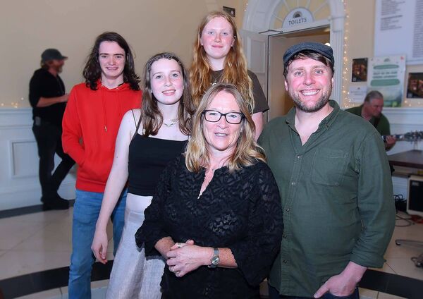 Mary Boland, Theatre Royal Director, Jamie Beamish, Lily Meagher, Matthew Fitzpatrick-Foley and Polly Devlin. Photos by Noel Browne Mary Boland, Theatre Royal Director, Jamie Beamish, Lily Meagher, Matthew Fitzpatrick-Foley and Polly Devlin. Photos by Noel Browne