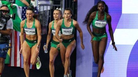 Olympics: Ireland finish fourth in 4x400m women's relay final