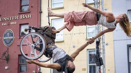 WATCH: Spectacular performance of the Air Between Us in Waterford 