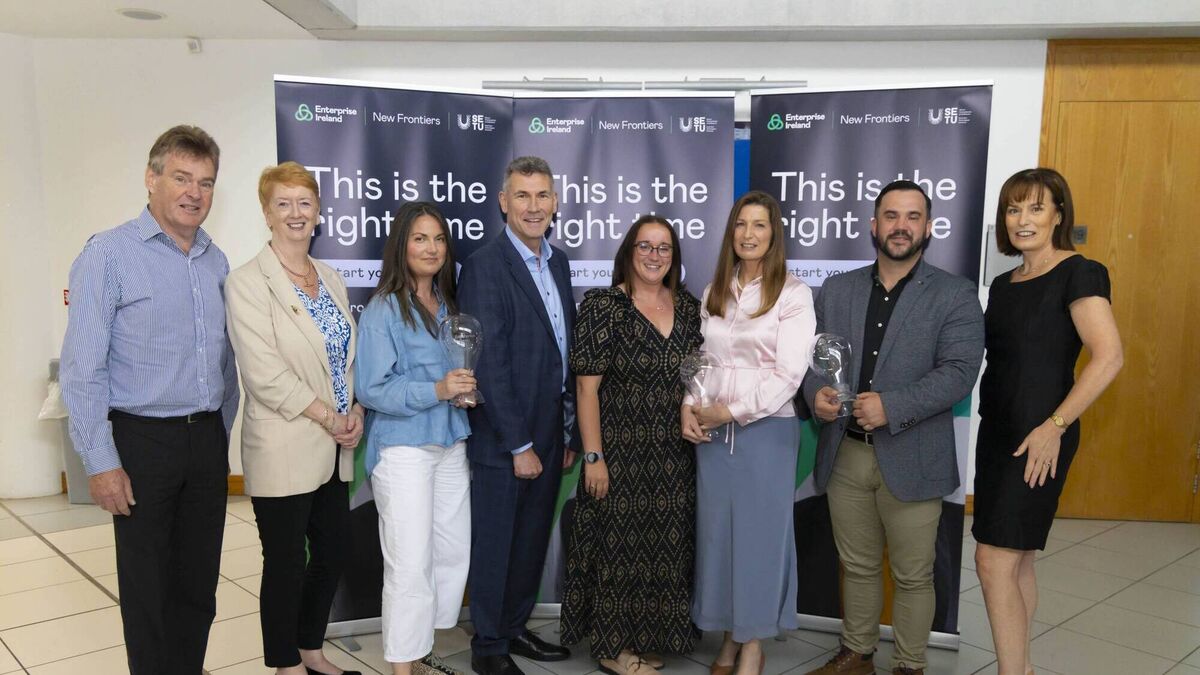 Entrepreneurial excellence honoured at SETU’s New Frontiers showcase and awards