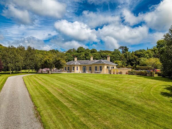 The grounds around the property are stunning.