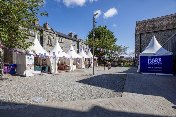 The pop-up, 'Made Local' market was a great success. The pop-up, 'Made Local' market was a great success.