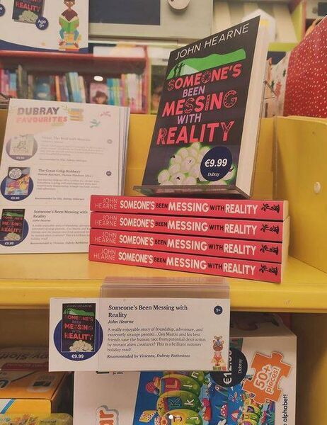 Dubray pic for John Hearne's book 'Someone's Been Messing with Reality