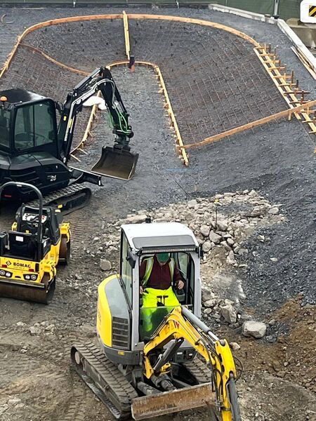 Work is ongoing on developing the new skatepark in Tramore. Pic: Peter Breen (T Bay Surf Centre) Work is ongoing on developing the new skatepark in Tramore. Pic: Peter Breen (T Bay Surf Centre)