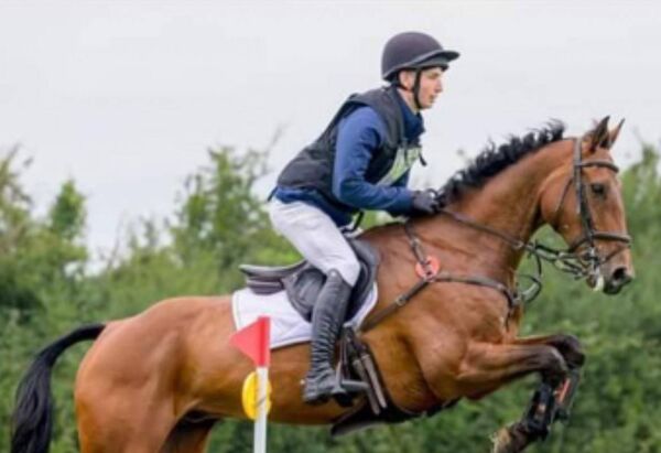 Gearoid Bolger and his horse 'Into Mischief'