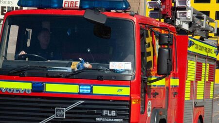 Smoke fills Waterford City from Ard Rí fire
