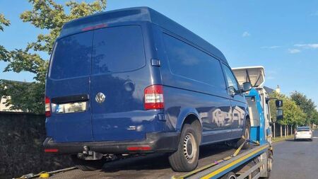 Vespa-disc van was untaxed for 600 days