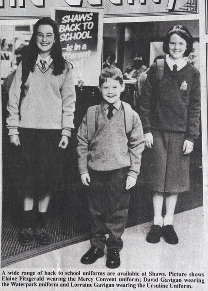 It's back to school time in Waterford
