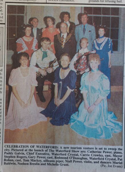 The launch of the Waterford Show