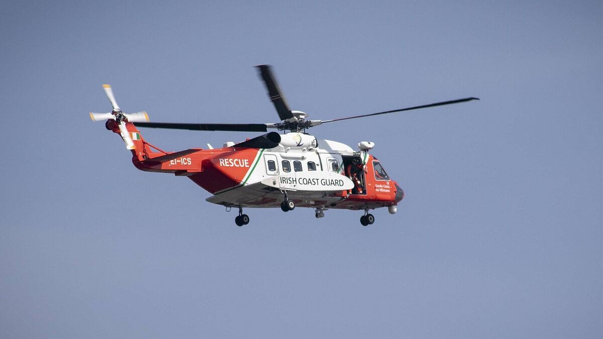 Rescue helicopter tasked to attend injured walker in Waterford mountains