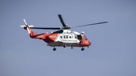 Rescue helicopter tasked to attend injured walker in Waterford mountains