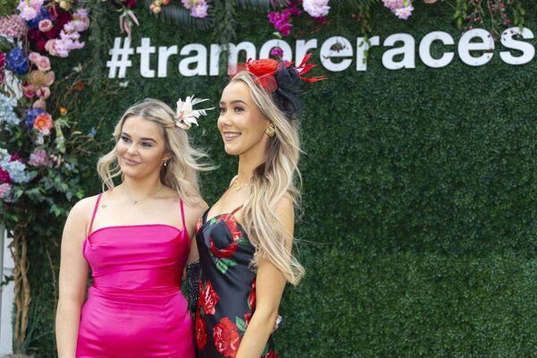 Pictured at Tramore Racecourse at Style Evening are Emma and Laura Walsh from Waterford. Photograph: Patrick Browne