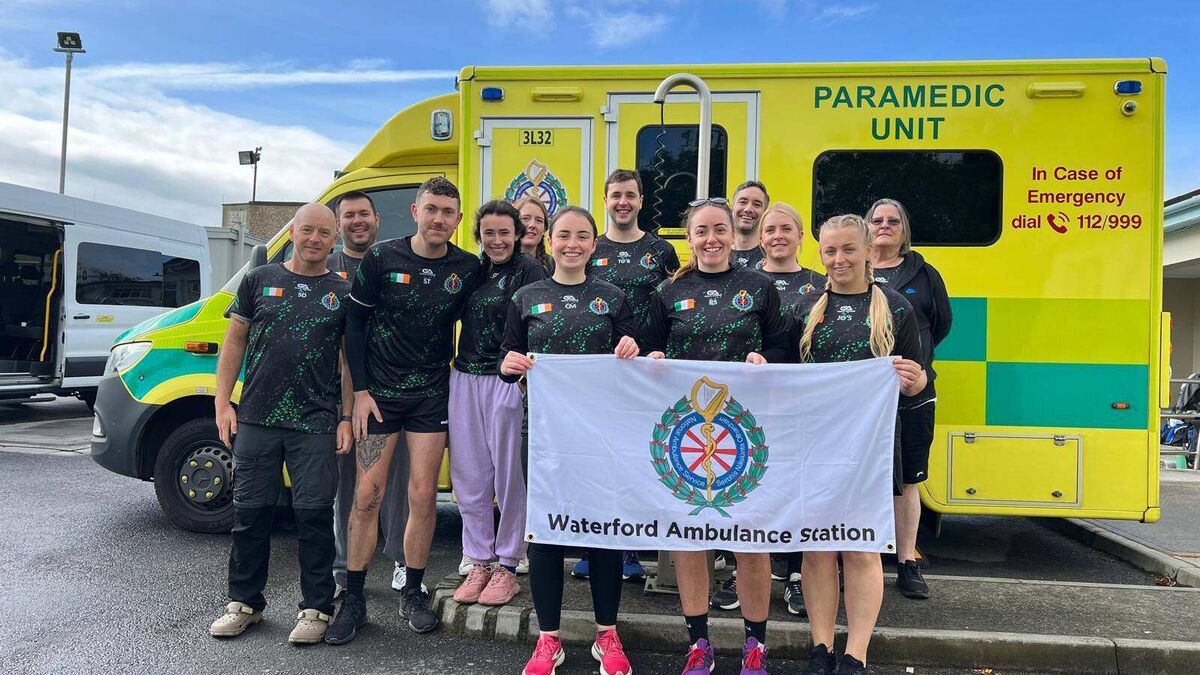 Ambulance crew goes to Hell and back for charity