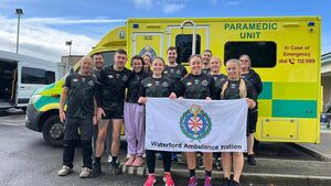 Ambulance crew goes to Hell and back for charity