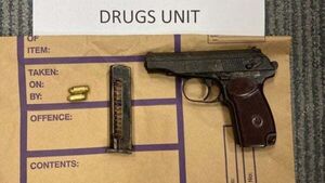 Three men arrested as gardaí seize firearm and ammunition in Finglas Three men arrested as gardaí seize firearm and ammunition in Finglas