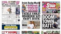 What the papers say: Saturday's front pages