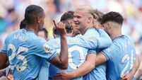 Erling Haaland’s hat-trick helps Manchester City to thumping win over Ipswich