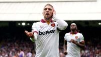 West Ham strike twice in second half to take victory at Crystal Palace