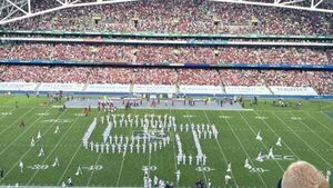 Dublin city dazzled by College Football's oversized spectacle